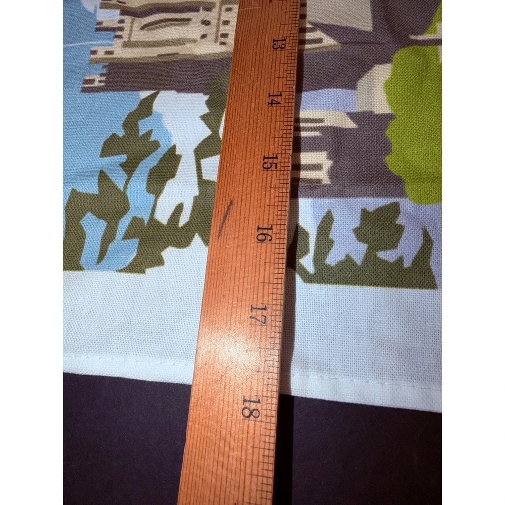 Ely Cathedral Cambridgeshire England Souvenir Tea Towel Vintage Style Graphic